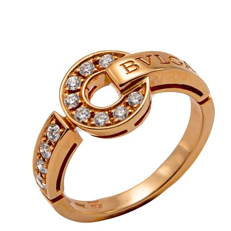 bvlgari rose gold ring